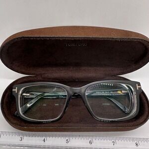 Tom Ford Designer Eyeglasses Frame Tortoise Shell Rectangle‎ Optical TF5313